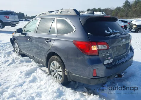 2016 Subaru Outback 2.5I Premium from USA, damaged, VIN 4S4BSACC1G3208181